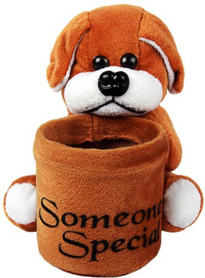 

Kidofy DOG SOMEONE SPECIAL PEN STAND - 6 inch(Brown)