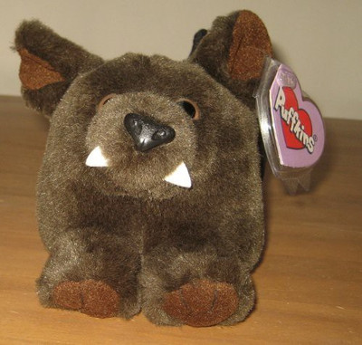 

Puffkins Bean Bagnwt Ding The Bat - 5 inch(Brown)