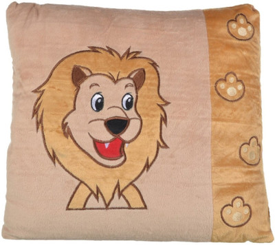 

Twisha Lion Side Print Pillow - 13 inch(Beige)