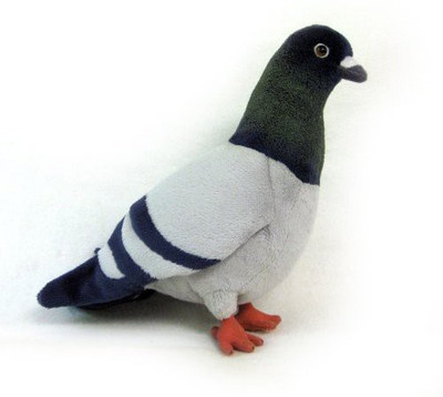 

A&D 10" Pigeon Plush Stuffed Animal Toy - 20 inch(Multicolor70)