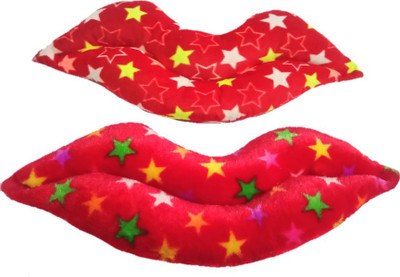 

Aparshi Star Lips stuffed soft toy (Pack of 2) - 25 cm(Multicolor)