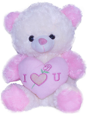 

Tickles Teddy with I Love you Heart222 - 40 cm(Pink)