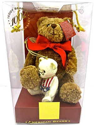 

Lenox China 100Th Anniversary American Bears Teddy Bear New(Brown)