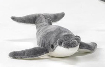 

Fiesta Toys Humpback Whale Plush Animal Plush22"(Grey)