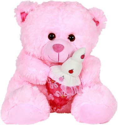 

Annie Stuff Toy Ice Cream Teddy Bear 30 Cms - 12 cm(Pink)