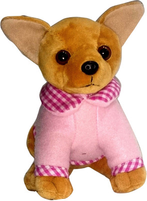 

Soft Buddies Chi Hua Hua Dog - 7 inch(Brown)