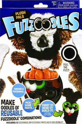 

Ideal Fuzzoodles Plush Pals - 11 inch(Black)