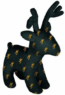 

Browning Plush Logo Deer Black And Gold - 10 inch(Black)