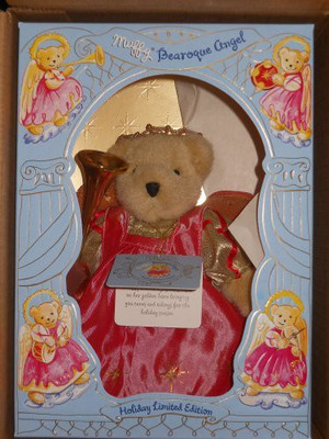 

North American Bear Muffy Vanderbear Bearoque Angel Holiday Limited Edition(Pink)