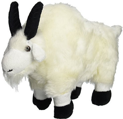 

Wishpets 7" Standing Mountain Goat White Plush - 10 inch(White)
