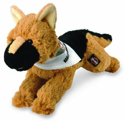 

Kids Preferred Harleydavidson Wheelie German Shepherd - 7 inch(Brown)