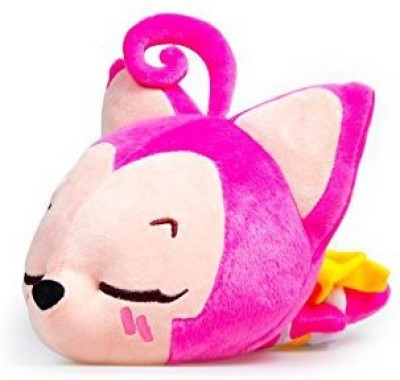 

Ali The Fox Cute Plush Huggable Tummy Sleeping Fox Soft Dollsize(Pink)