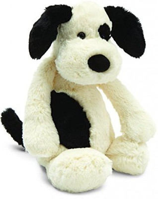 

Jellycat Bashful Black & Cream Puppy Large - 9 inch(White)