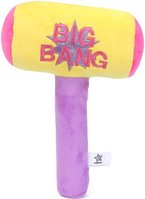 

Starwalk Big Bang Hammer Plush Yellow - 23 cm(Multicolor)
