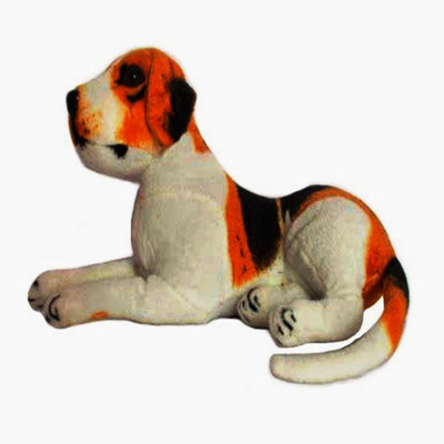 

Citizen Mart Cute Sitting Dog - 42 cm(White)