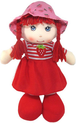 

Tickles Smilling Face Doll - 35 cm(Red)