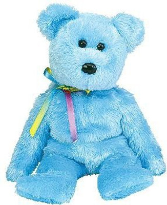 

ty Beanie Ba Sherbet The Bear (Blue Version) - 6.29 inch(Blue)