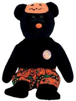 

ty Beanie Babies Scares Bear (Bbom October 2006) - 13 inch(Black)