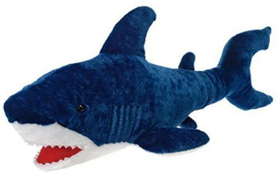 

Fiesta Toys Large Blue Shark Plush Animal 295"(Blue)