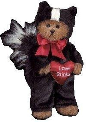 

Bearington Bears Love Stinks Bearington Bear 10" Dressed Teddy Bear - 8 inch(Black)