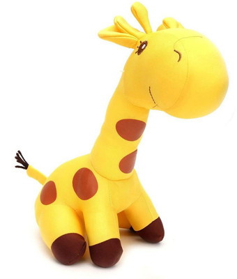 

Creative India Exports Giraffe Stuffed Soft Plush Toy - 35 cm(Yellow)
