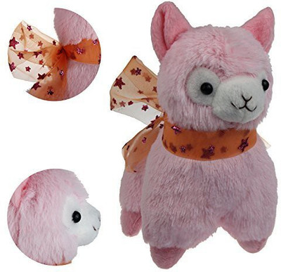 

KSB 73" Pink Small Cute Soft Plush Alpaca Cushion Doll,Best - 6 inch(Pink)