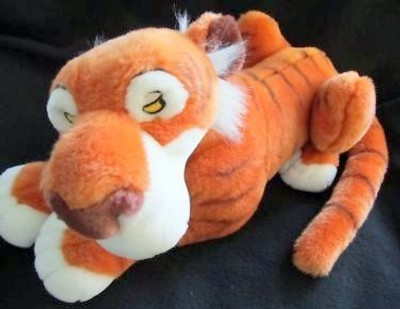 

Disney Store The Jungle Book Large Big Shere Khan Tiger Plush - 10 inch(Orange)