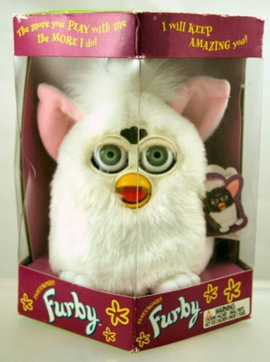 

Furby Model 70800 White "Snowball" Series 1 Electronic Furbie - 9 inch(White)