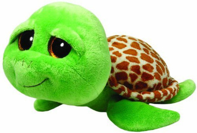 

Ty Beanie Boos Buddies Buddies Zippy Green Turtle Medium Plush - 25 inch(Multicolor)