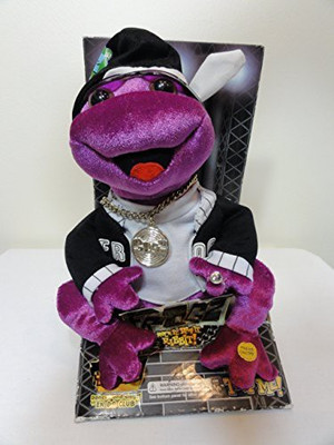 

Gemmy Frogz Rock Itrap Itribbit Hip Hop Frog Plush - 35.4 inch(Pink)