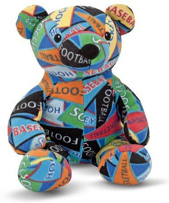 

Melissa & Doug Zack Sports Bear - 8 inch(Blue)