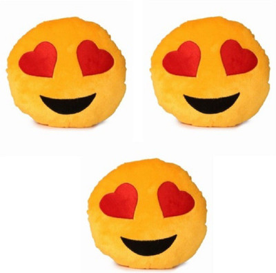 

Dream Deals Heart eyes thrice pack - 35 cm(yellow)