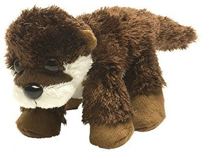 

Wild Republic Hug Ems River Otter Plush - 6 inch(Brown)