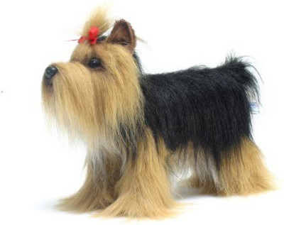 

Hansa Yorkshire Terrier 14" Plush - 6 inch(Black)