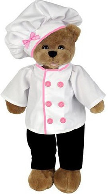 

Chantilly Lane 19" Anti Pasta Female Chef Sings "That'S Amore"(White)