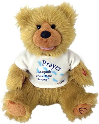 

Chantilly Lane 12" Noah Bear "Prayer" - 25 inch(Multicolor)