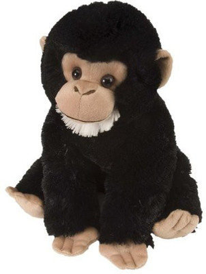 

Wild Republic Cuddlekin Ba Chimp 12" Plush(Black)