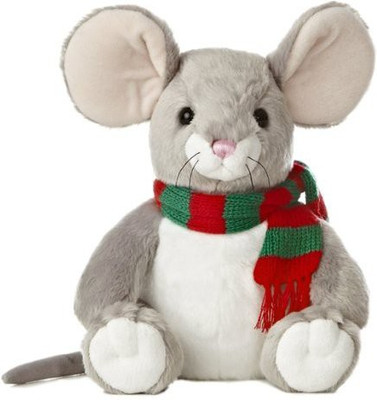 

Aurora World Merry Mouse 11" Plush(Grey)
