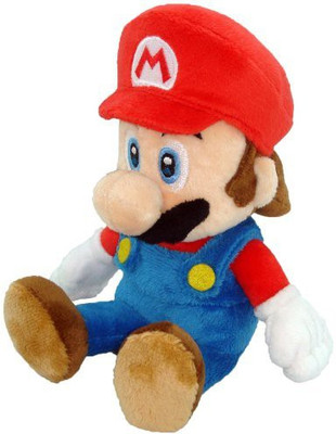 

Little Buddy Toys Nintendo Official Super Mario Plush, 8" - 20 inch(Multicolor)