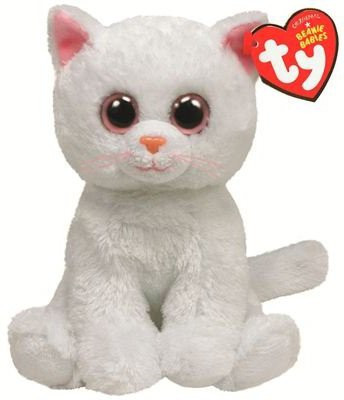 

TY Beanie Babies Bianca Plush White Cat - 6 inch(White)