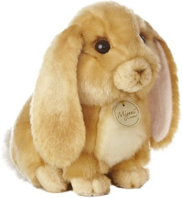 Aurora World Miyoni Lop Eared Rabbit Tan 10\ Brown Aurora World Soft Toys