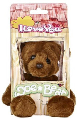 

Aurora World Woe Bear Sentiments I Love You 8" Plush - 10 inch(Brown)