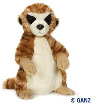 

Webkinz Meerkat With Trading Cards(Brown)