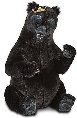 

Disney Large Queen Elinor Bear Plush 23'' H(Black)