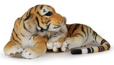 

Deals India Mother Baby Brown Tiger - 42 cm(Brown)