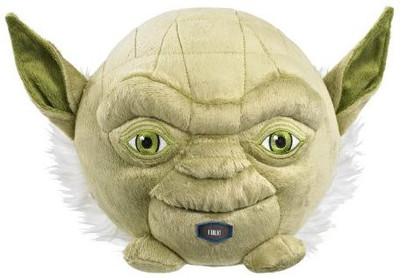

Underground Toys Star Wars Talking Yoda Plush Ball(Green)