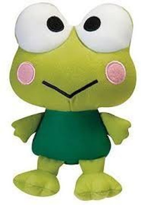 fiesya Plush Keroppi Frog Sanrio 10 Inches Manufactured Fiesta - 14.2 inch(Green)