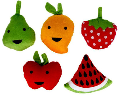 

Lata Fruit set 5 pcs - 15 cm(Multicolor)