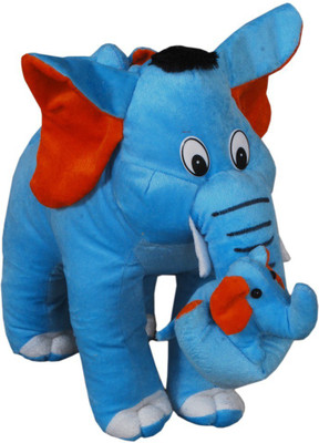 

Pari Soft Blue Elephant - 30 cm(Blue)
