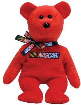 

ty Nascar Racer Bear Red(Red)